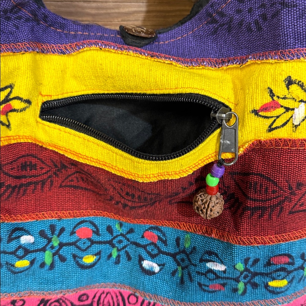 Rising International Hobo Patchwork Shoulder Bag - image 5